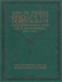 Image of Van De Franse Revolutie Tot De Restauratie