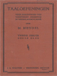 Image of Taaloefeningen Voor Inrichtingen Van Voortgezet Onderwijs In Nederlandsche-Indië II