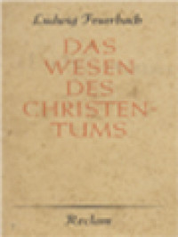 Image of Das Wesen Des Christentums