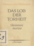 Das Lob Der Torheit Encomium Moriae