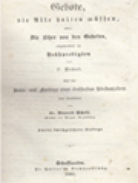 Die Chrsitkatholische Lehre In Frühpredigten, Band 2: Gebote, Die Alle Halten Müssen, Oder: Die Lehre Von Den Geboten, Abgehandelt In Frühpredigten Auf Alle Sonn-Und Festtage Eines Dreifachen Kirchenjahres.