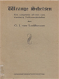 Image of Wrange Schetsen: Een Compilatie Uit Een Ruim Tienjarig Volksraadsdebat