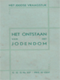 Image of Het Ontstaan Van Het Jodendom