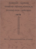 Naskah Siaran Mimbar Agama Katolik Studio RRI Malang 1970