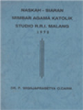 Naskah Siaran Mimbar Agama Katolik Studio RRI Malang 1972