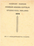 Naskah Siaran Mimbar Agama Katolik Studio RRI Malang 1976