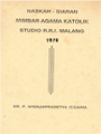 Naskah Siaran Mimbar Agama Katolik Studio RRI Malang 1976