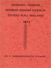 Naskah Siaran Mimbar Agama Katolik Studio RRI Malang 1977