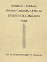 Naskah Siaran Mimbar Agama Katolik Studio RRI Malang 1988