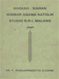 Naskah Siaran Mimbar Agama Katolik Studio RRI Malang 1989