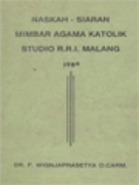 Naskah Siaran Mimbar Agama Katolik Studio RRI Malang 1989