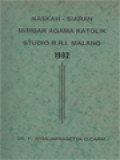 Naskah Siaran Mimbar Agama Katolik Studio RRI Malang 1992