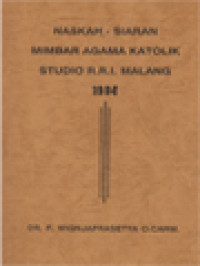 Naskah Siaran Mimbar Agama Katolik Studio RRI Malang 1994