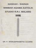 Naskah Siaran Mimbar Agama Katolik Studio RRI Malang 1996