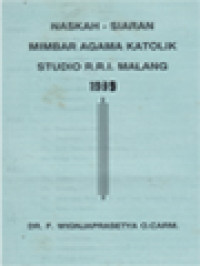 Naskah Siaran Mimbar Agama Katolik Studio RRI Malang 1999