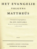 Het Evangelie Volgens Mattheüs