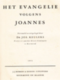 Image of Het Evangelie Volgens Joannes