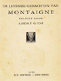 Image of De Levende Gedachten Van Montaigne