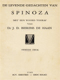 De Levende Gedachten Van Spinoza