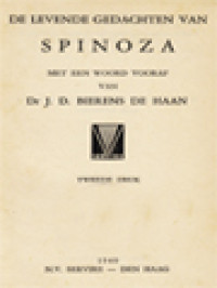 De Levende Gedachten Van Spinoza