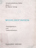 Wohlbefinden: Theorieentwurf Und Testkonstruktion