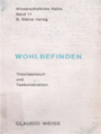 Wohlbefinden: Theorieentwurf Und Testkonstruktion