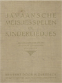 Javaansche Meisjesspelen En Kinderliedjes