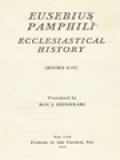 The Fathers Of The Church 29: Eusebius Pamphili: Ecclesiastical History (Books 6-10)