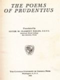 The Fathers Of The Church 43: The Poems Of Prudentius