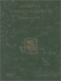 Image of Corpus Christianorum: Iohannis Cantacuzeni Opera, Refutationes Duae Prochori Cydonii et Disputatio Cum Paulo Patriarcha Latino Epistulis Septem Tradita