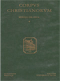 Corpus Christianorum: Procopii Gazaei Catena In Ecclesiasten, Necnon Pseudochrysostomi Commentarius In Eundem Ecclesiasten