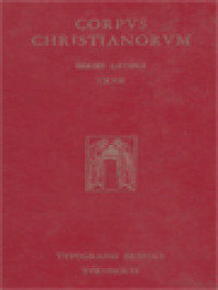 Image of Corpus Christianorum: Bedae Venerabilis Opera,  Pars III/IV: Opera Homiletica, Opera Rhythmica