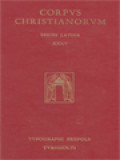 Corpus Christianorum: Aurelii Augustini Opera, Pars VII, 2:  Sancti Aurelii Augustini, De Sermone Domini In Monte Libros Duos