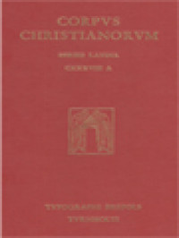 Image of Corpus Christianorum: Sancti Leonis Magni Romani Pontificis Tractatus Septem Et Nonaginta
