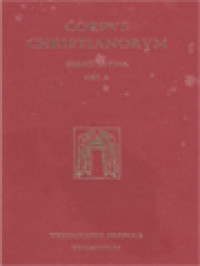 Image of Corpus Christianorum: Sancti Gregorii Magni Opera, Registrum Epistularum, Libri VIII-XIV, Appendix