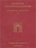 Corpus Christianorum, Continuatio Mediaeualis VII: Ruperti Tuitiensis, Liber De Divinis Officiis