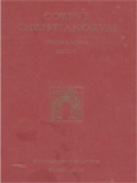 Corpus Christianorum: Bedae Venerabilis Opera, Pars II, 2 B: Opera Exegetica, In Tobiam In Proverbia In Cantica Canticorum, In Habacuc