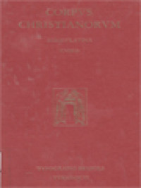 Corpus Christianorum: Florilegia, Florilegium Frisingense (CLM 6433), Testimonia Divinae Scripturae ‹Et Patrum›