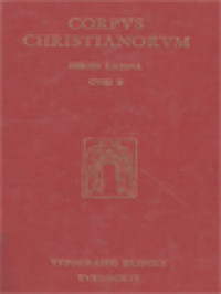 Image of Corpus Christianorum: Scriptores Hiberniae Minores, Pars I