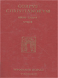 Corpus Christianorum: Scriptores Hiberniae Minores, Pars I