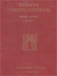 Corpus Christianorum: Corpus Benedictionum Pontificalium