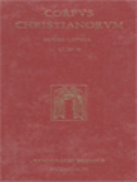 Image of Corpus Christianorum: Corpus Praefationum, Apparatus (Q - V)