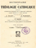 Dictionnaire De Théologie Catholique: Contenant L'exposé Des Doctrines De La Théologie Catholique, Leurs Preuves Et Leur Histoire III.1. (Clarke - Constantinople)