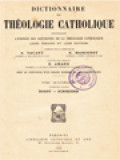 Dictionnaire De Théologie Catholique: Contenant L'exposé Des Doctrines De La Théologie Catholique, Leurs Preuves Et Leur Histoire XIV.1. (Rosny - Schneider)