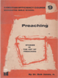 Preaching: Studies In The Art Of Preaching