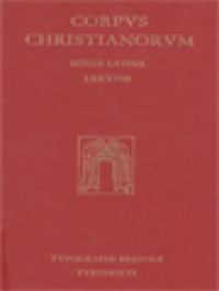 Corpus Christianorum: Iuliani Aeclanensis Expositio Libri Iob, Tractatus Prophetarum Osee Iohel Et Amos, Operum Dperditorum Fragmenta. Accedunt Operum Deperditorum Fragmenta Post Albertum Bruckner Denvo Collecta Aucta Ordinata