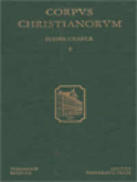 Corpus Christianorum: Catenae Graecae In Genesim Et In Exodum, I. Catena Sinaitica