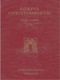 Image of Corpus Christianorum: Bedae Venerabilis Opera, Pars II, 3: Opera Exegetica, In Lucae Evangelium Expositio, In Marci Evangelium Exposito