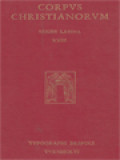 Corpus Christianorum: Maximi Episcopi Taurinensis, Collectionem Servorum Antiquam Nonnullis Sermonibus Extravagantibus Adiectis