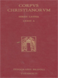 Corpus Christianorum: S Hieronymi Presbyteri Opera, Pars I, 2 A: Opera Exegetica, Commentariorum In Esaiam Libri XII-XVIII In Esaia Parvula Adbreviatio